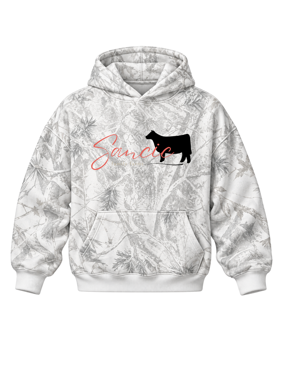 Winter Birch Pullover Hood