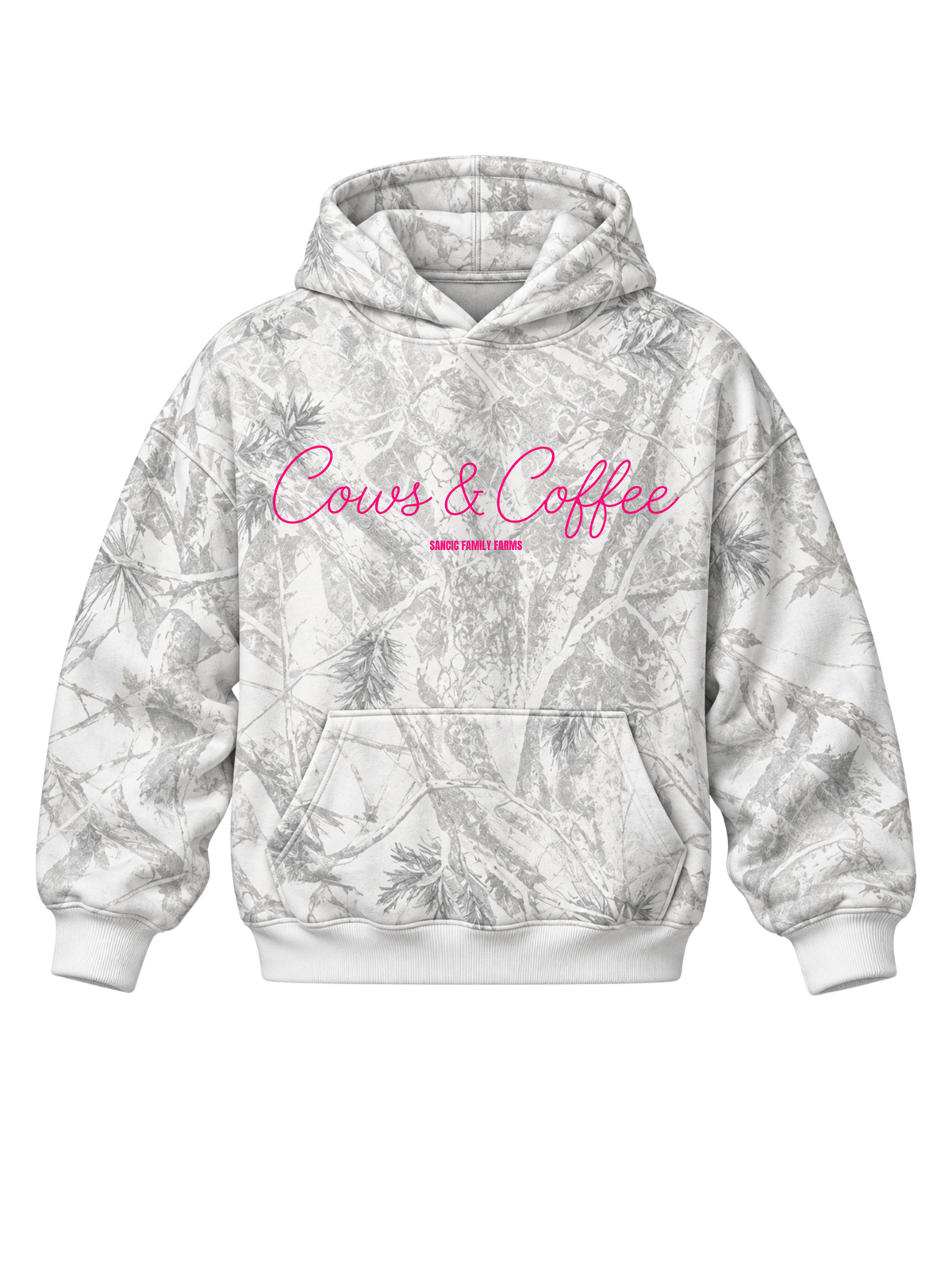 White Birch Pullover Hood