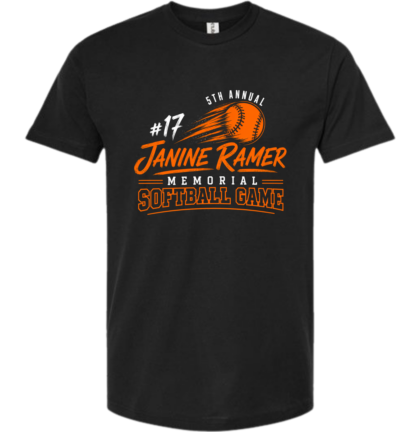 5th Annual Ramer Memorial Softball Game Tshirts **READ INFO BELOW FOR PICKUP**