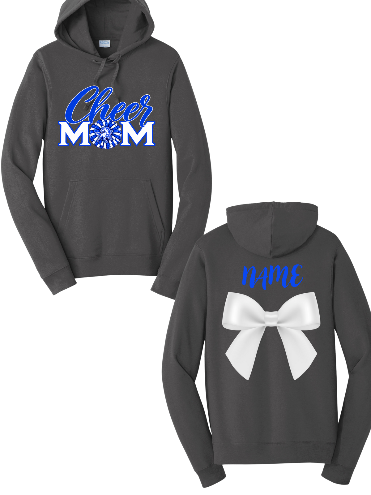 Cheer Mom Design GLITTER - Hoodie