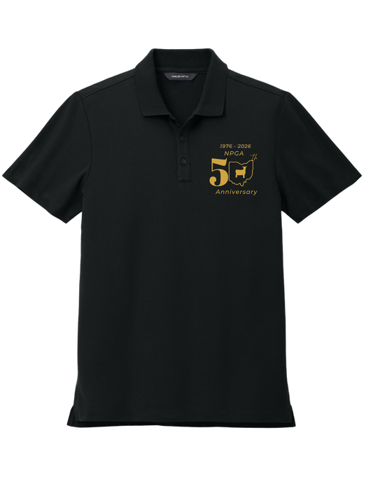 Mercer+Mettle® Mens Stretch Pique Polo -Embroidered