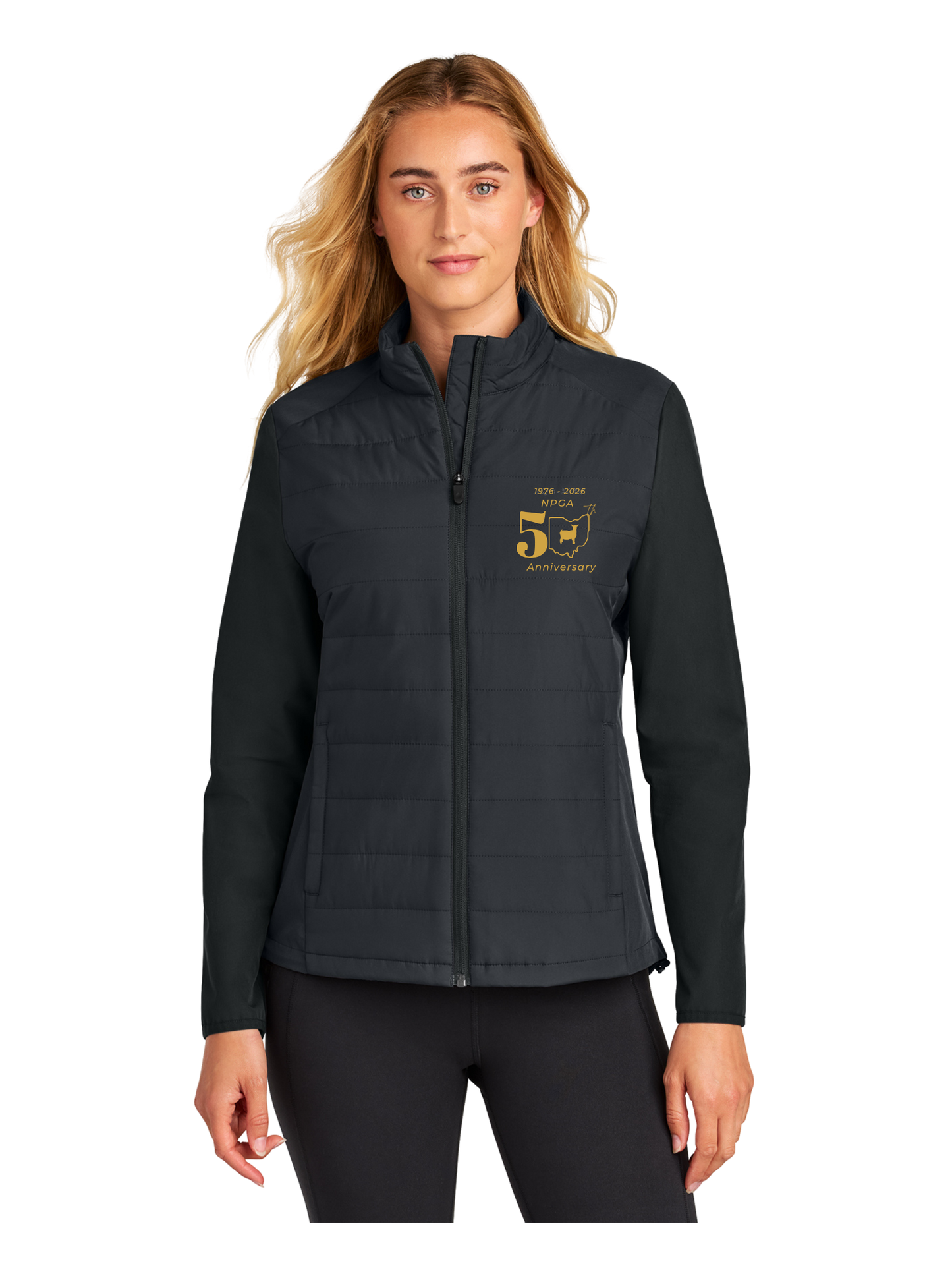 Sport-Tek® Women’s Teknical Hybrid Jacket - Embroidered