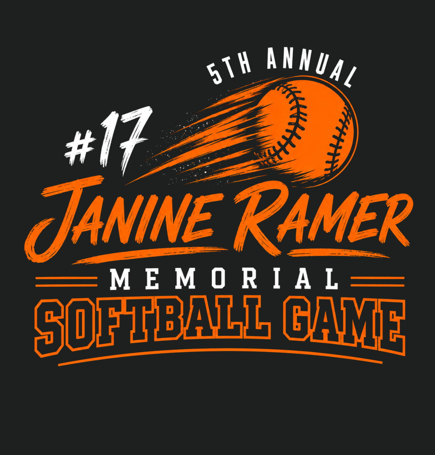 RAMER MEMORIAL TSHIRT FUNDRAISER