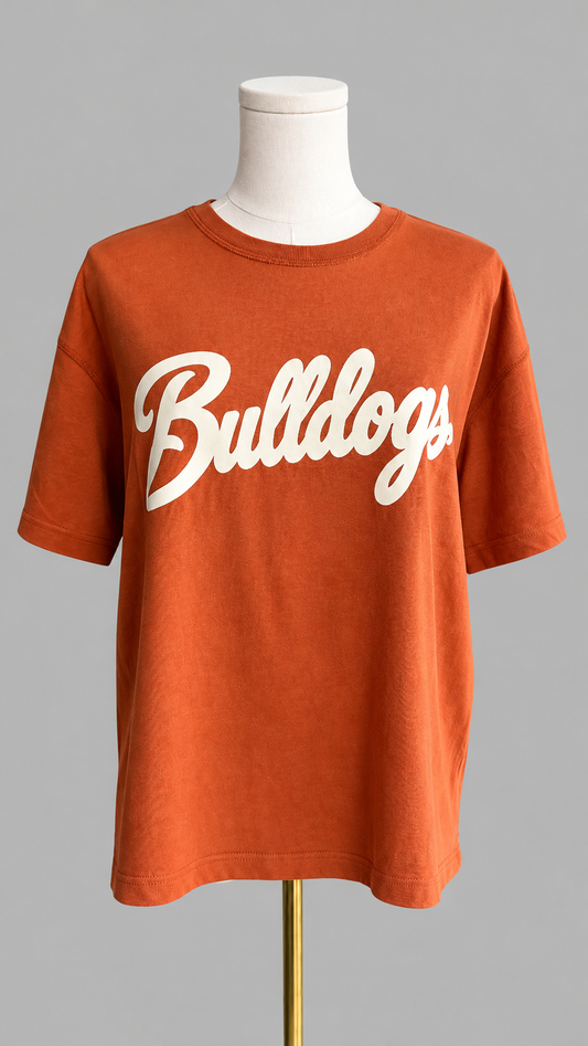 Women's rustic Cream Bulldogs