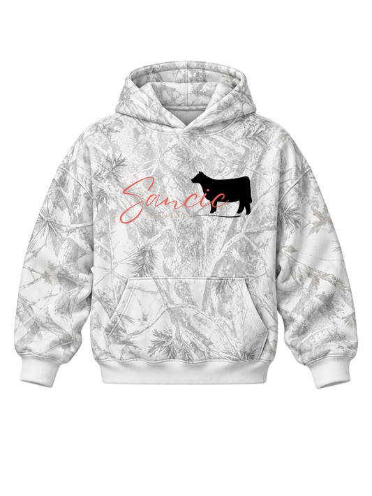 Winter Birch Pullover Hood