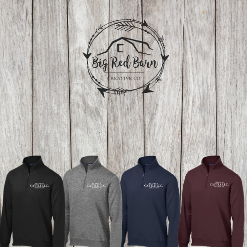 Sport-Tek 1/4-Zip Sweatshirt - Embroidered