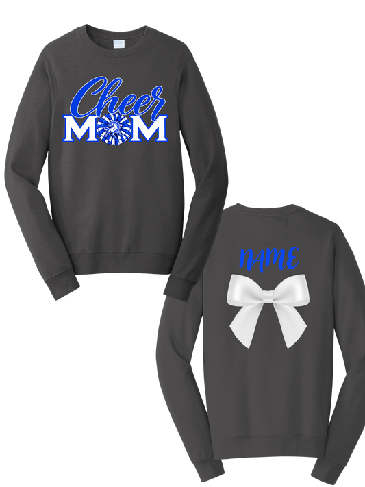 Cheer Mom Design GLITTER - Crew