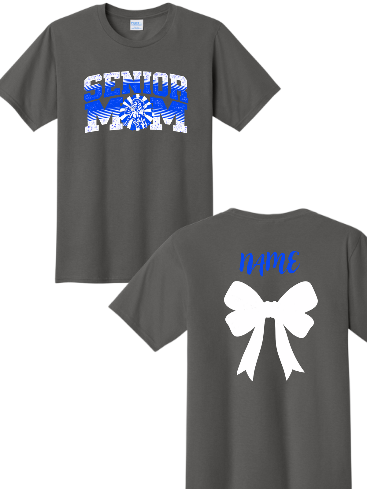 Senior Mom Design GLITTER - Tshirt