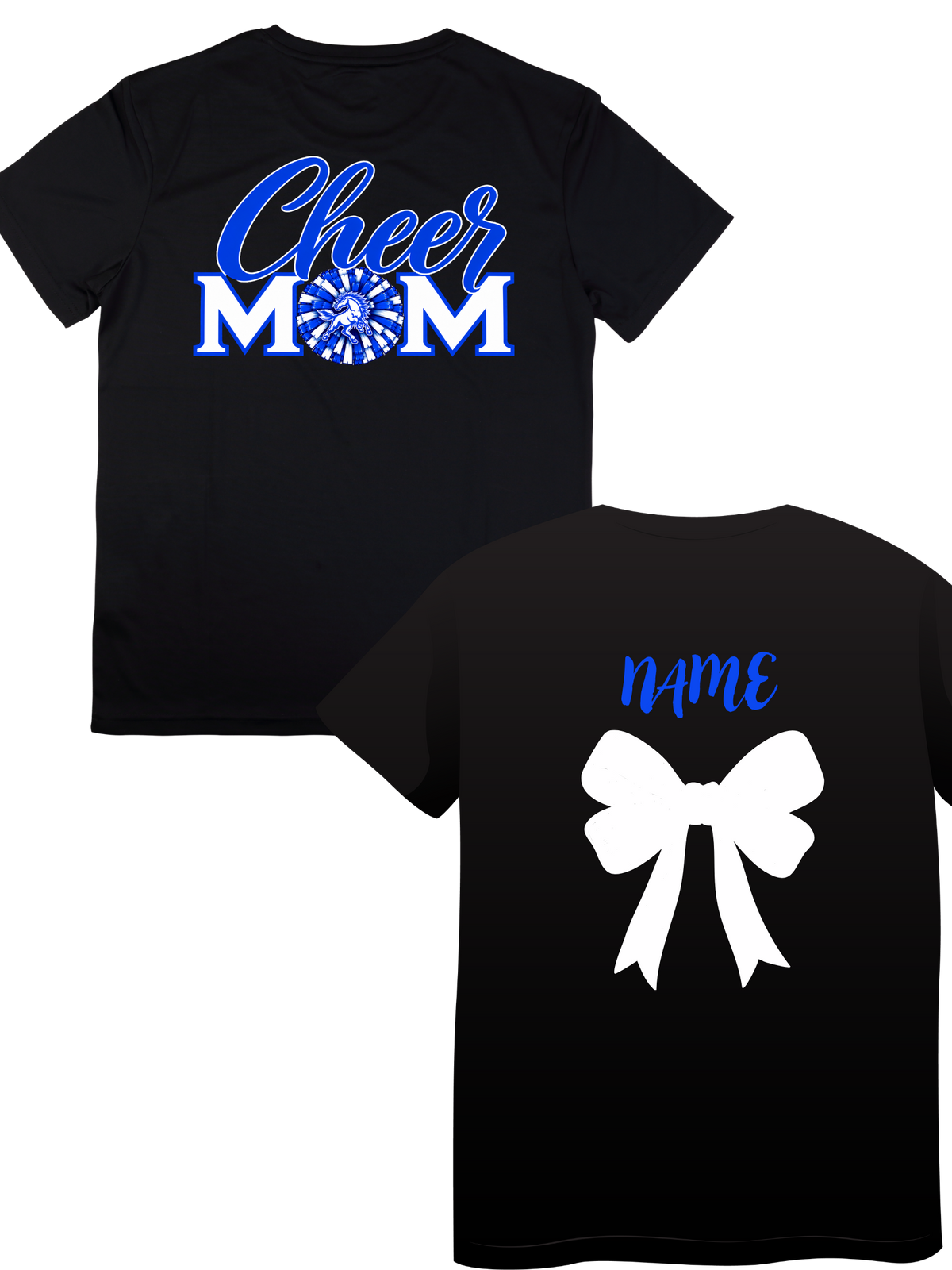 Cheer Mom Design GLITTER - Tshirt