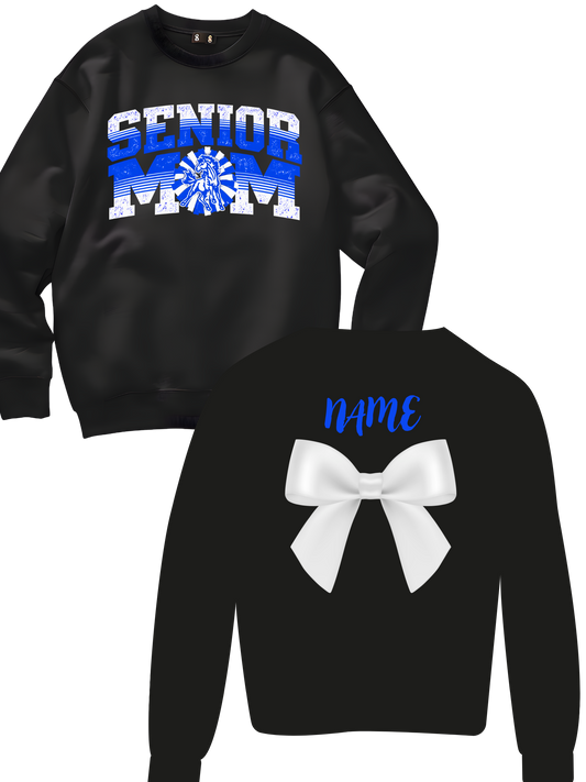 Senior Mom Design GLITTER - Crew
