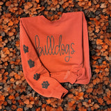 Bulldog Sweatshirt - With or Without Paw Prints