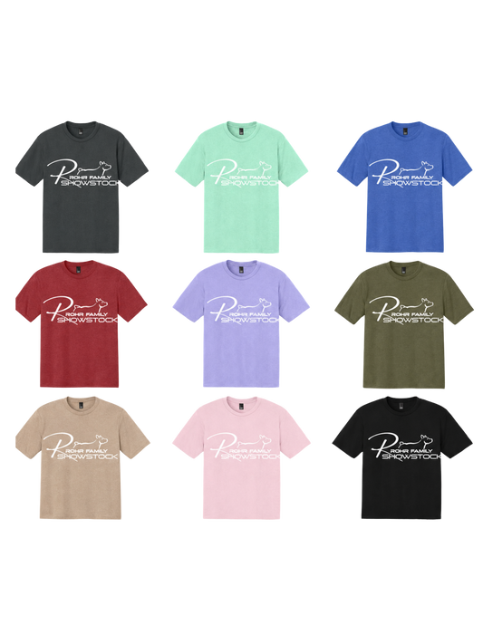Youth and Adult District® Perfect Tri® Tee - White Design