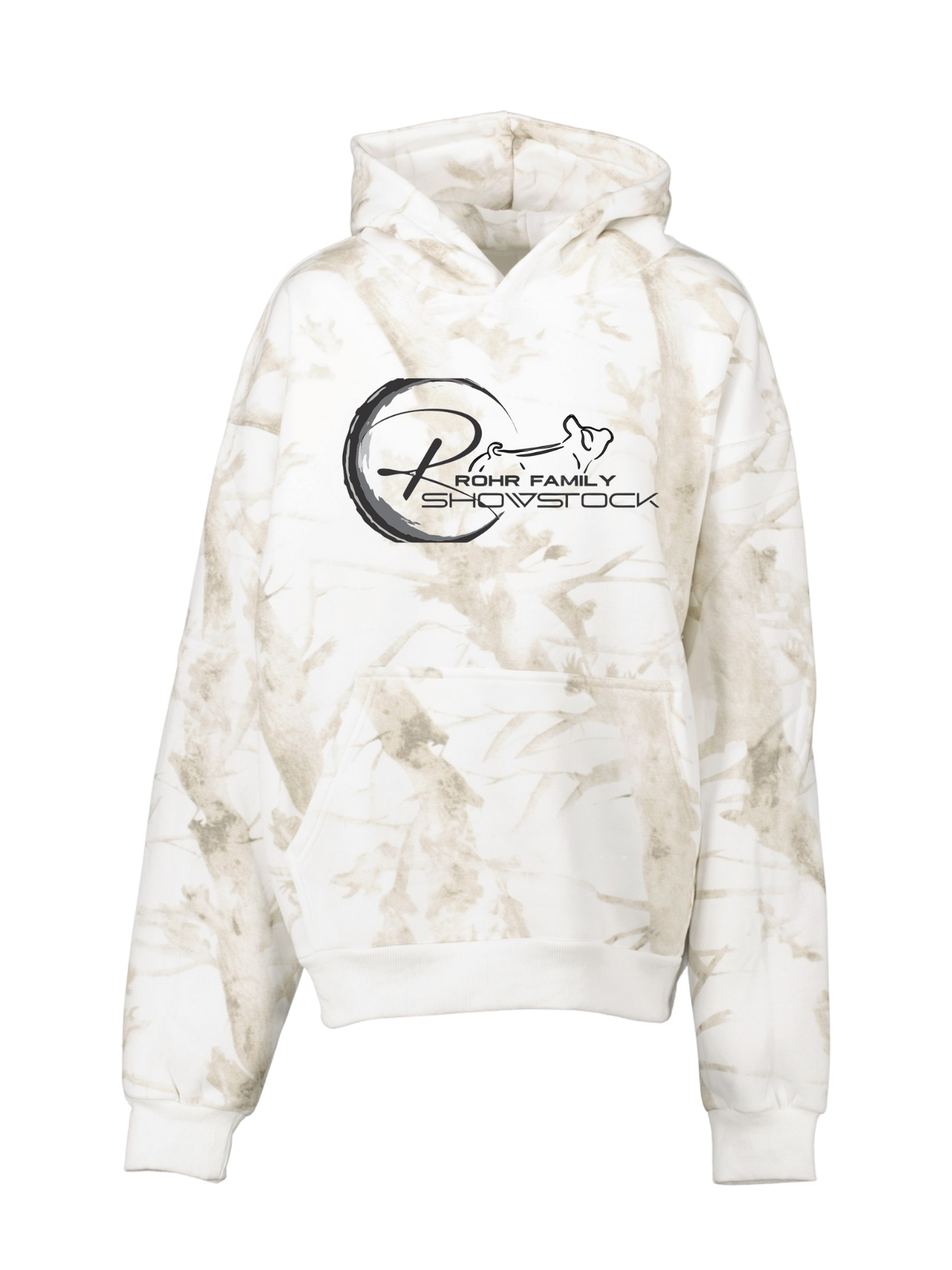 Adult Camo Pullover Hood