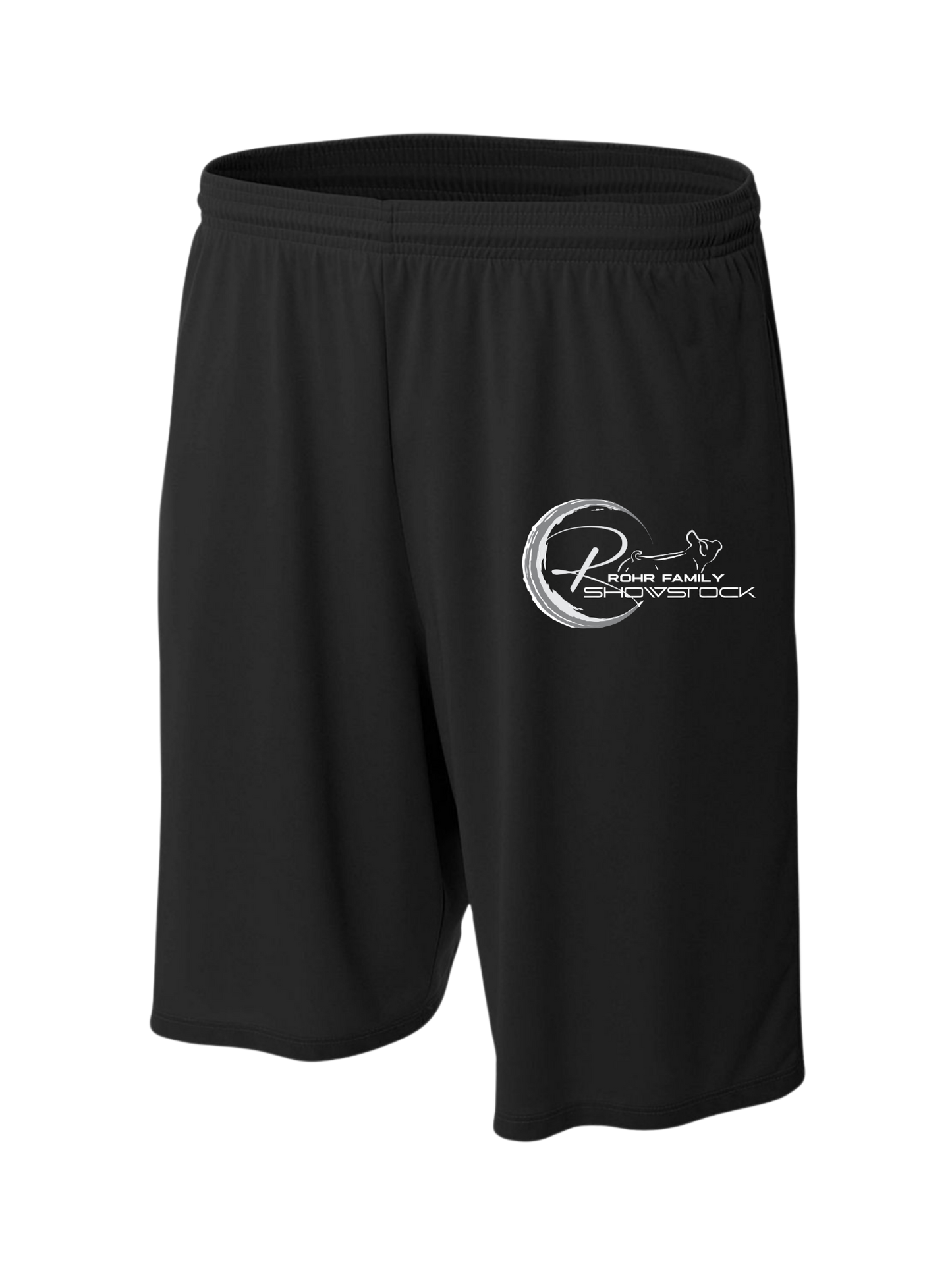 9'' Moisture Management Short with Side Pockets - Adult