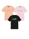 Adult District® Perfect Tri® Tee - Teal Sparkle Design