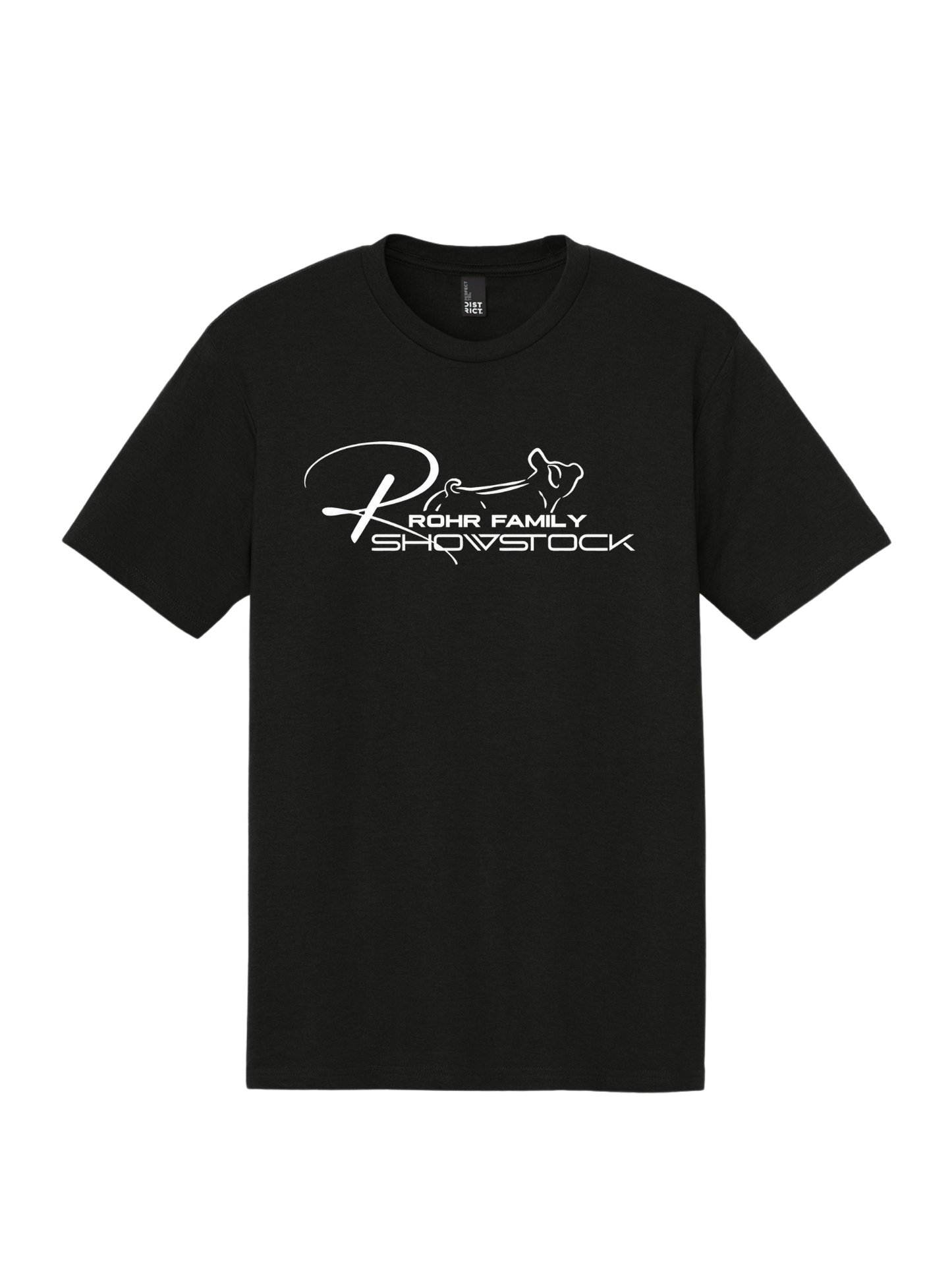 Youth and Adult District® Perfect Tri® Tee - White Design