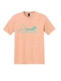 Adult District® Perfect Tri® Tee - Teal Sparkle Design
