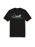 Adult District® Perfect Tri® Tee - Teal Sparkle Design