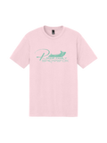 Adult District® Perfect Tri® Tee - Teal Sparkle Design
