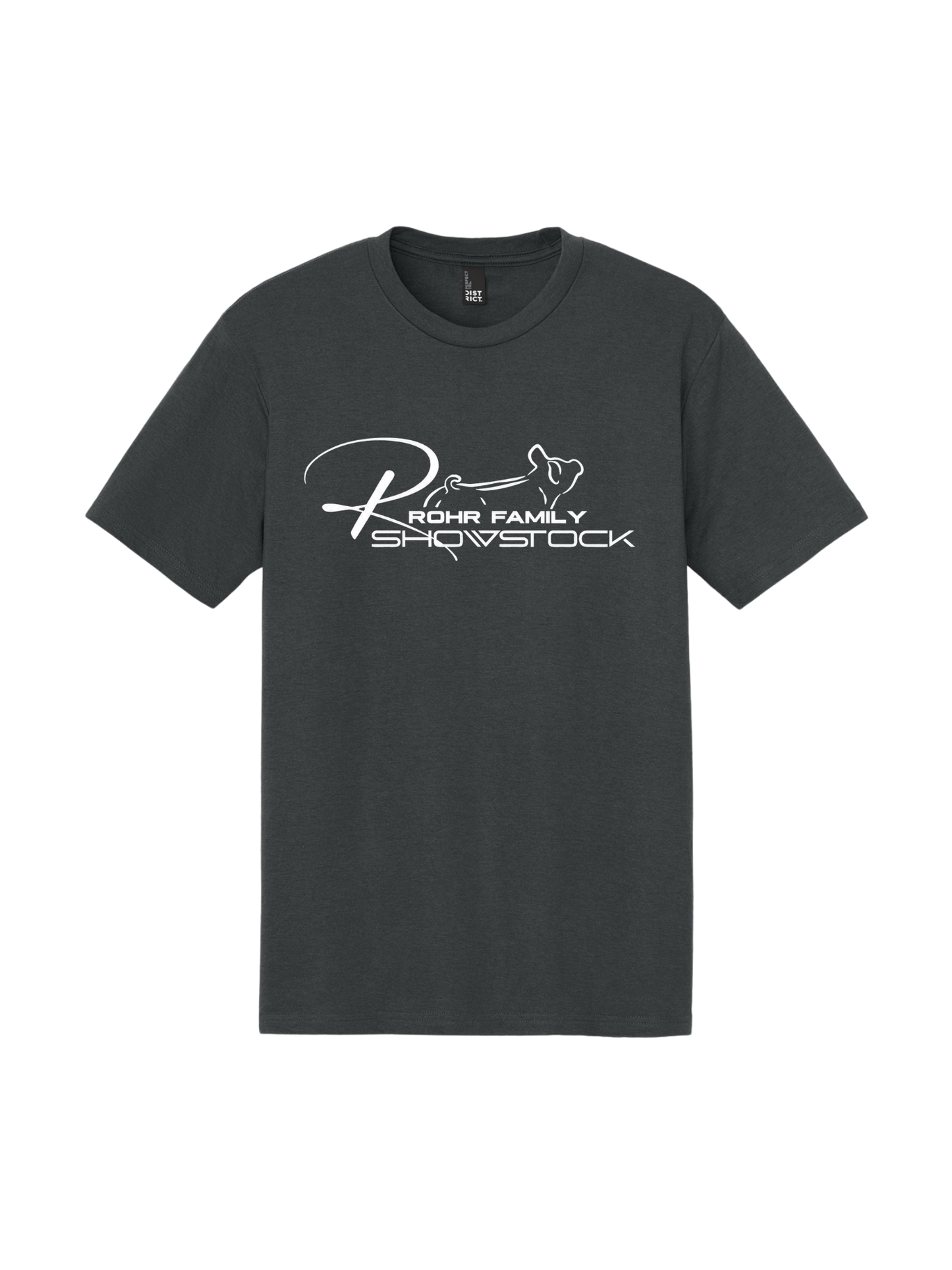 Youth and Adult District® Perfect Tri® Tee - White Design