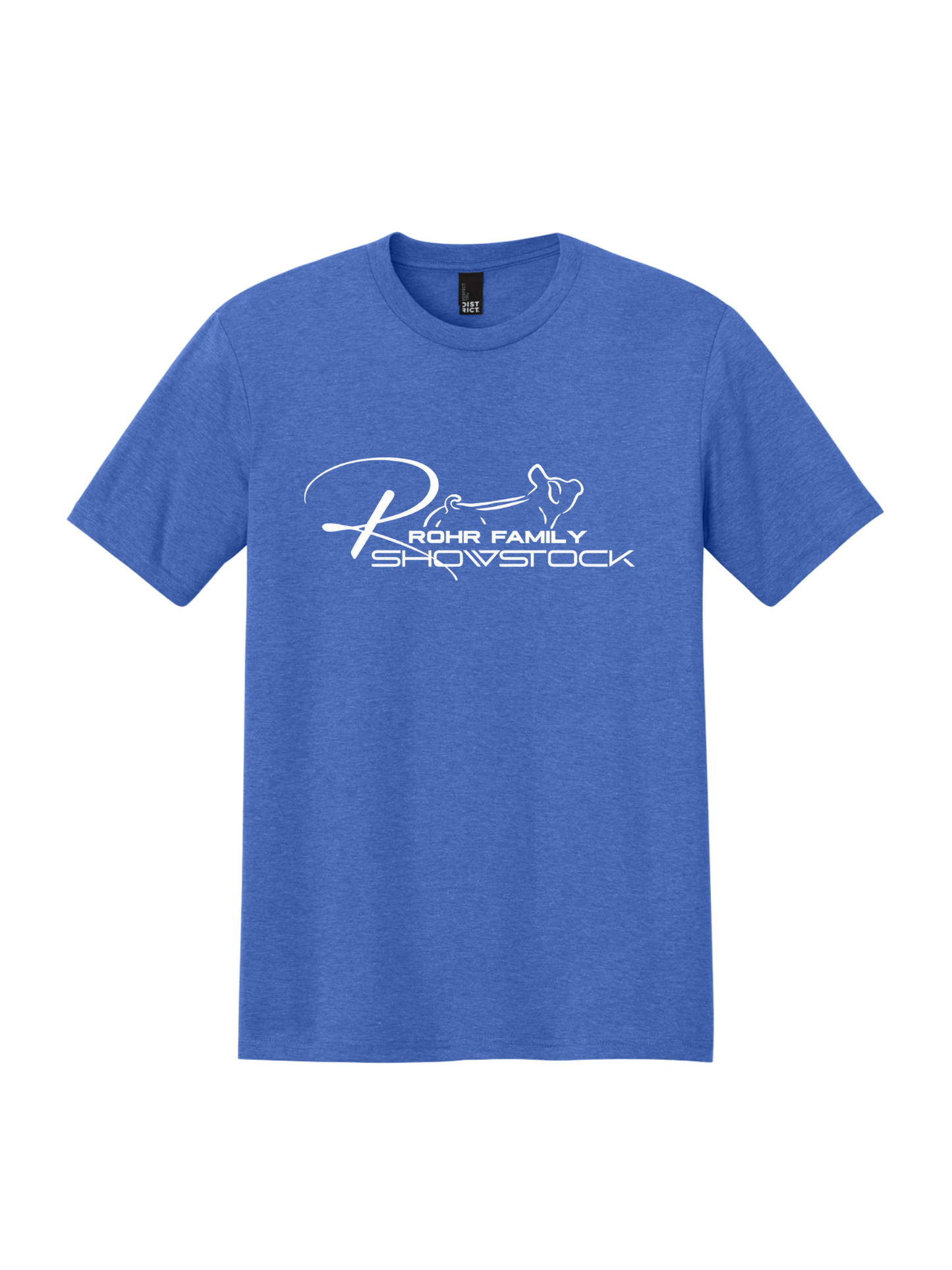 Youth and Adult District® Perfect Tri® Tee - White Design