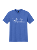 Youth and Adult District® Perfect Tri® Tee - White Design