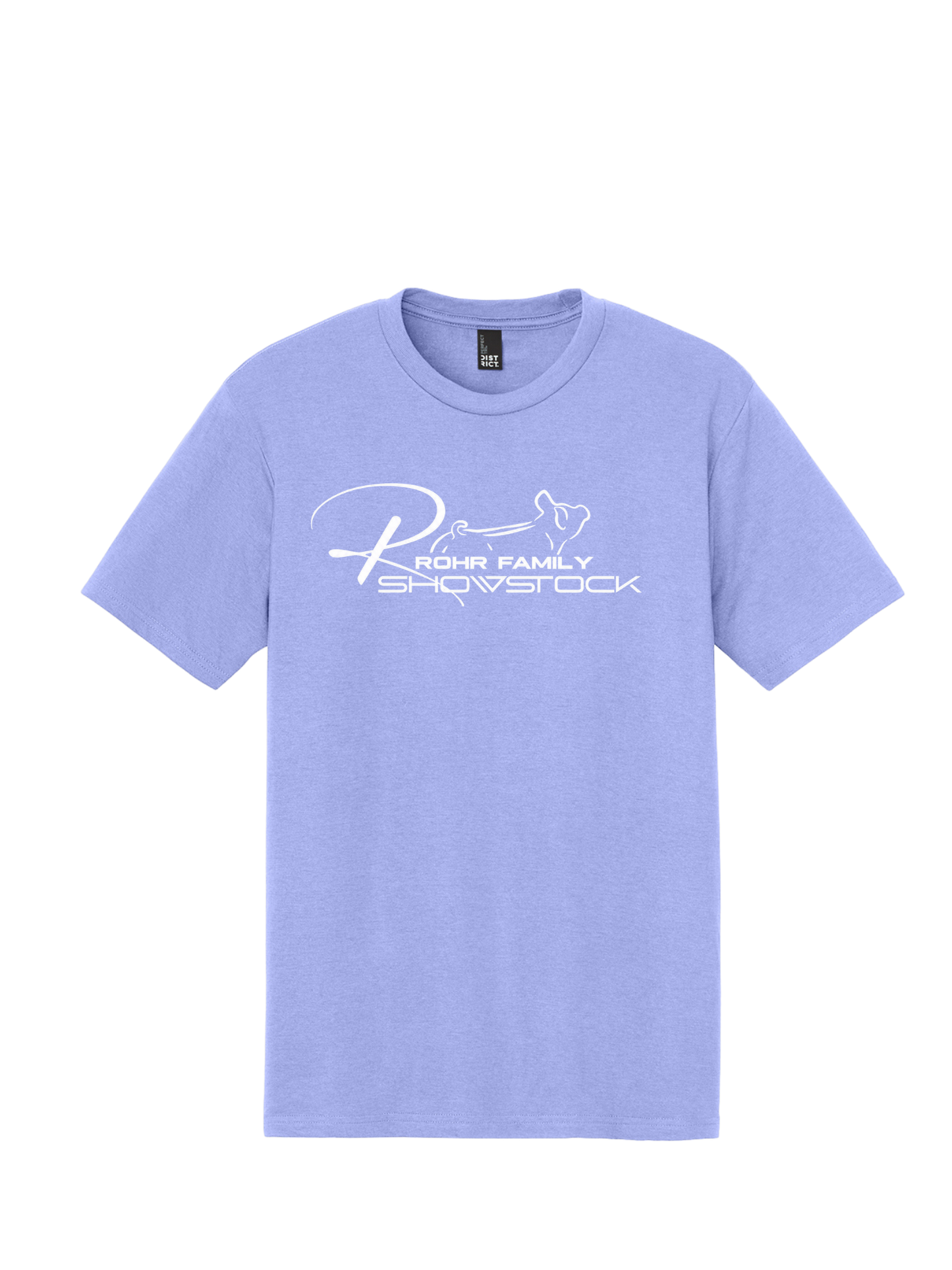 Youth and Adult District® Perfect Tri® Tee - White Design