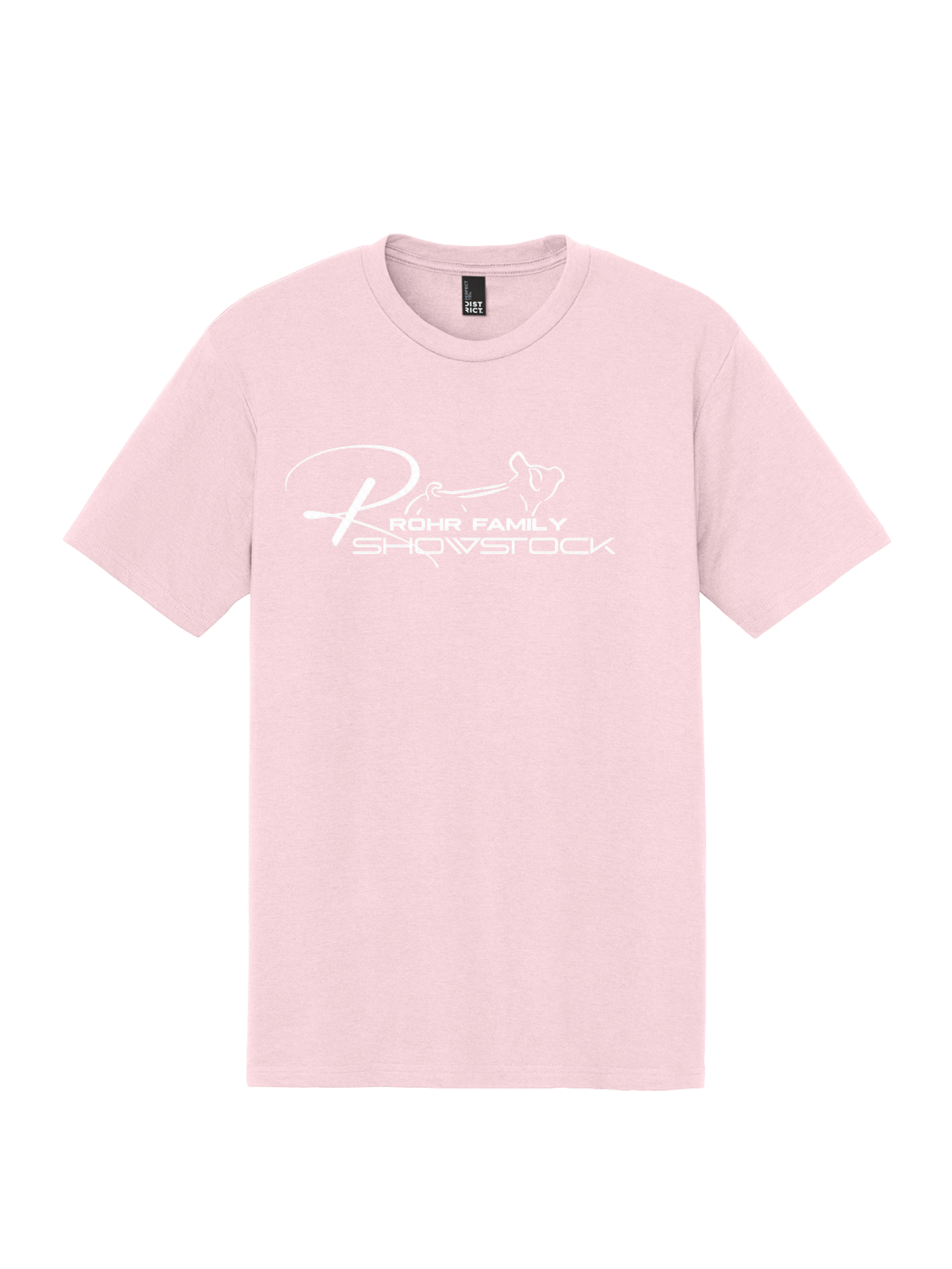 Youth and Adult District® Perfect Tri® Tee - White Design