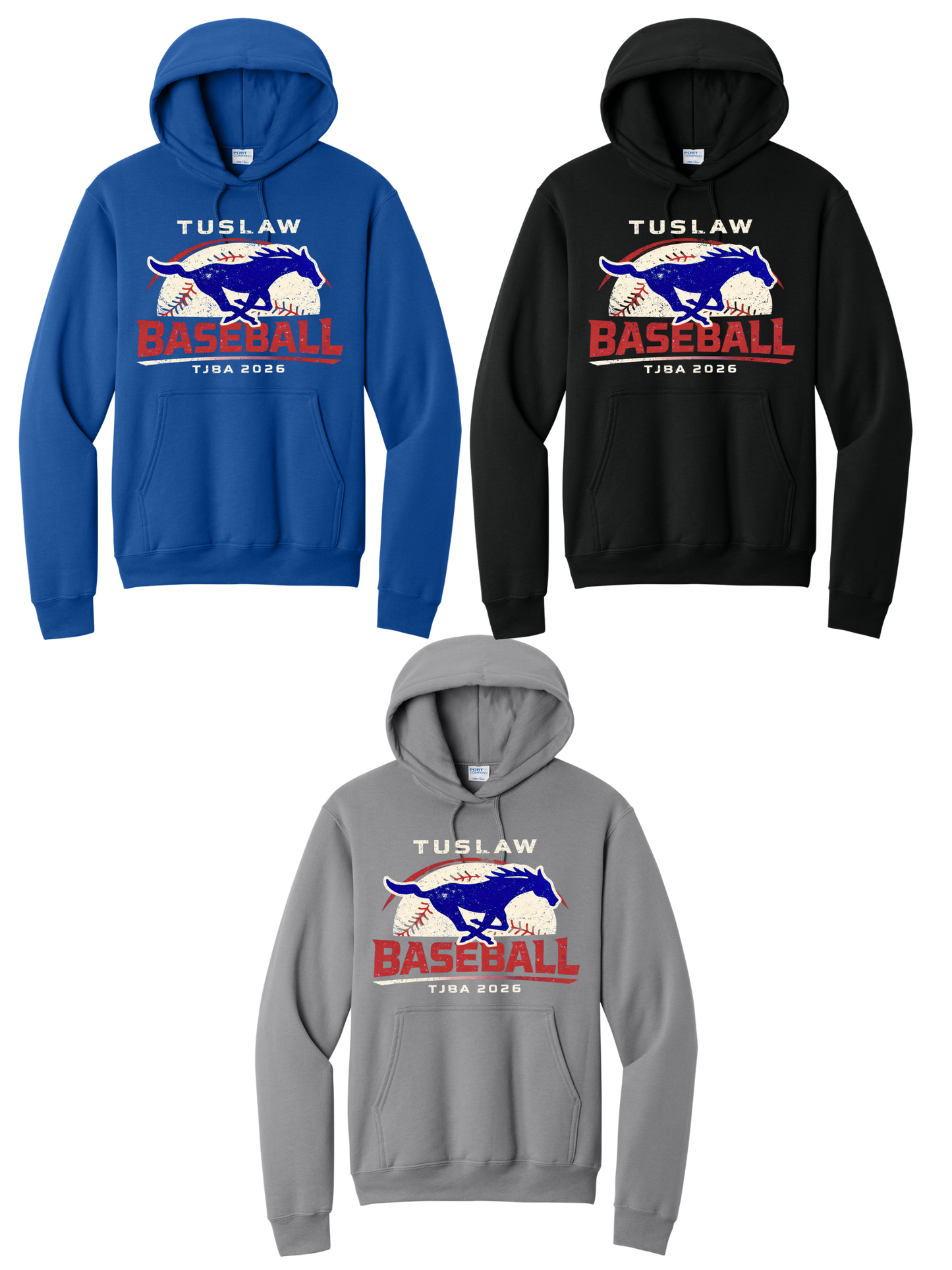 Port & Co™ Core Fleece Pullover Hooded Sweatshirt