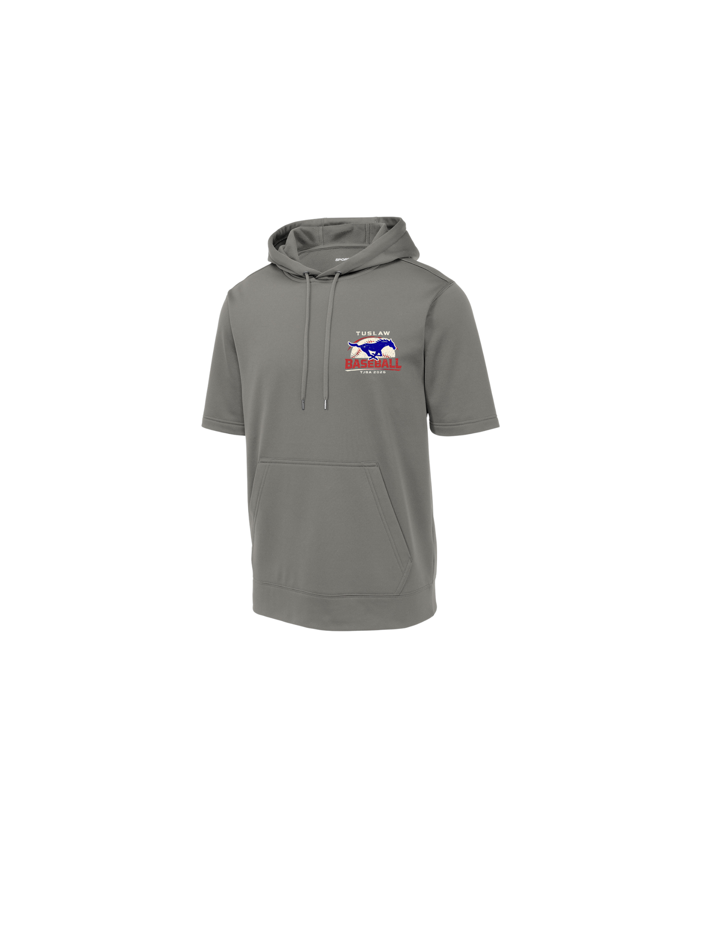 Sport-Tek ® Sport-Wick ® Fleece Short Sleeve Hooded Pullover