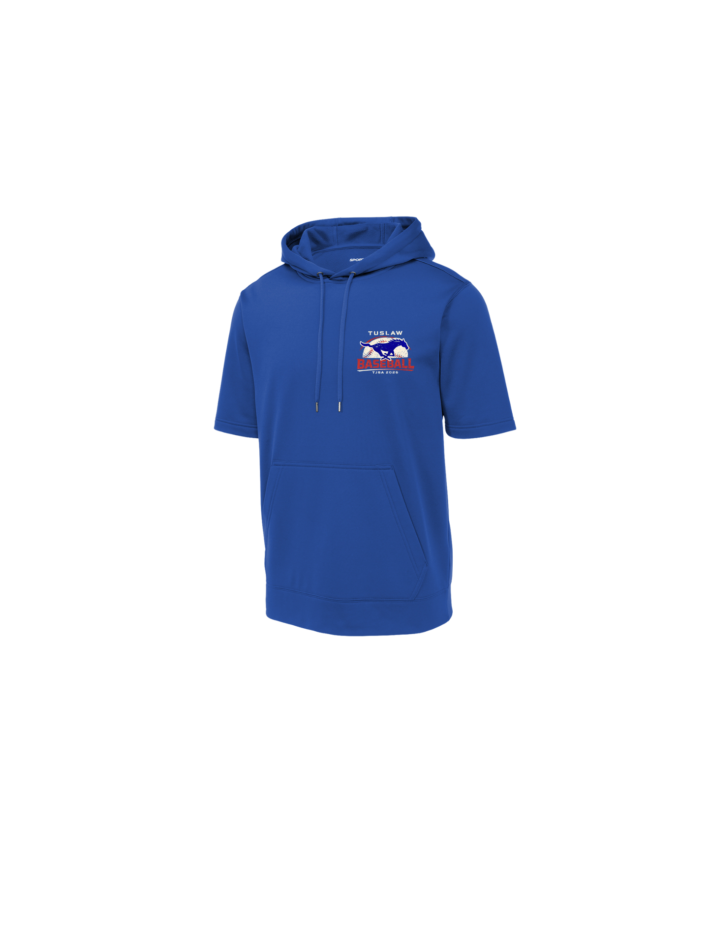 Sport-Tek ® Sport-Wick ® Fleece Short Sleeve Hooded Pullover
