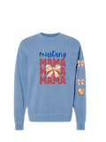 Unisex Midweight Pigment-Dyed Crewneck Sweatshirt