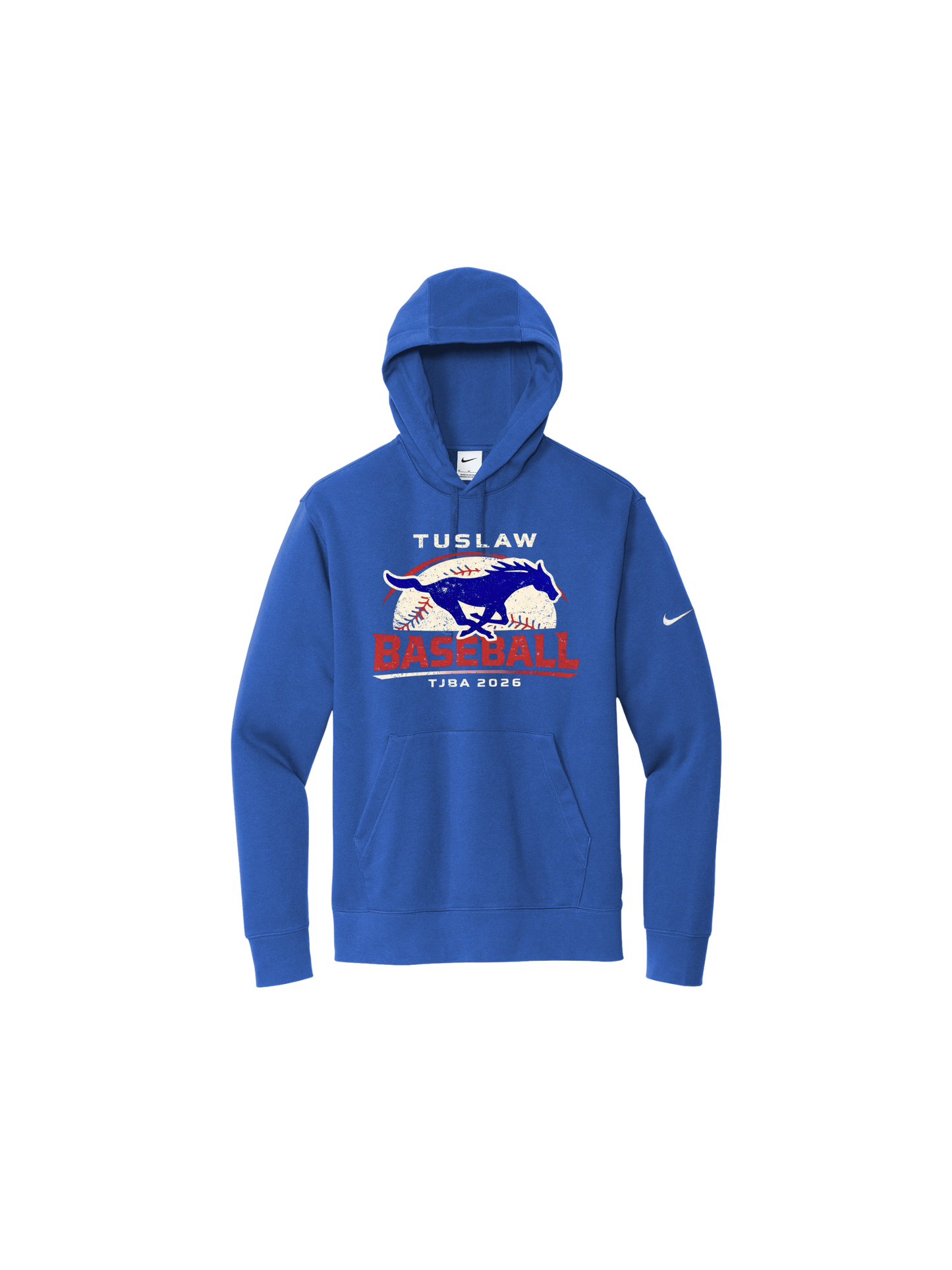 Nike Club Fleece Sleeve Swoosh Pullover Hoodie