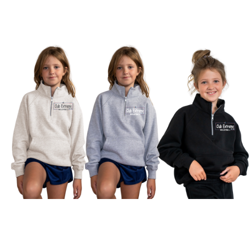Youth Boxy Half Zip Fleece