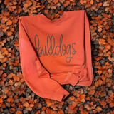 Bulldog Sweatshirt - With or Without Paw Prints