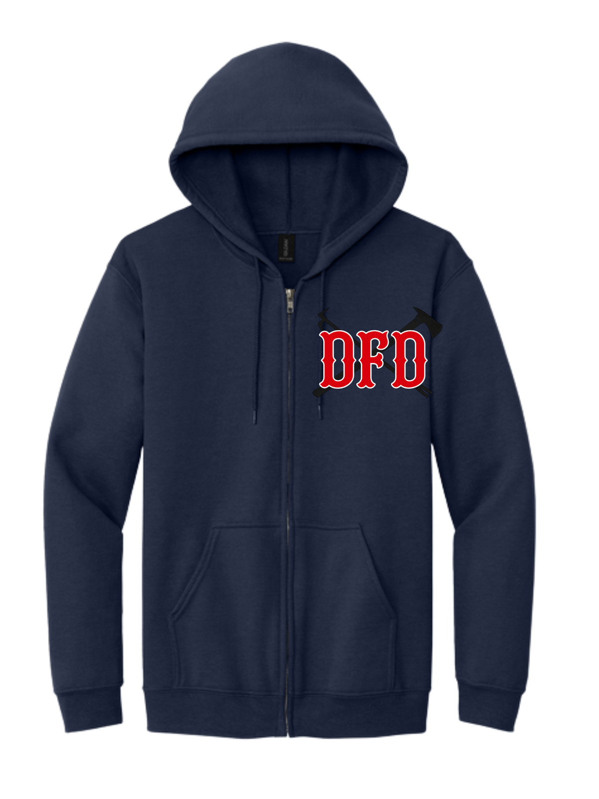 Navy Full Zip Sweatshirt