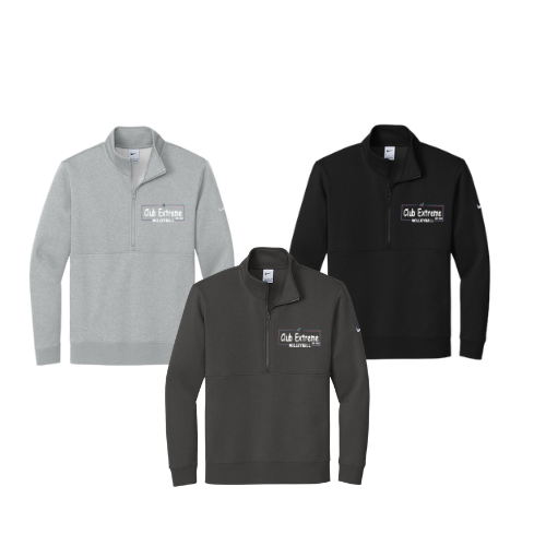 Nike Club Fleece Sleeve Swoosh 1/2-Zip