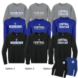 Next Level Apparel® Laguna Raglan  Crew Sweatshirt Adult