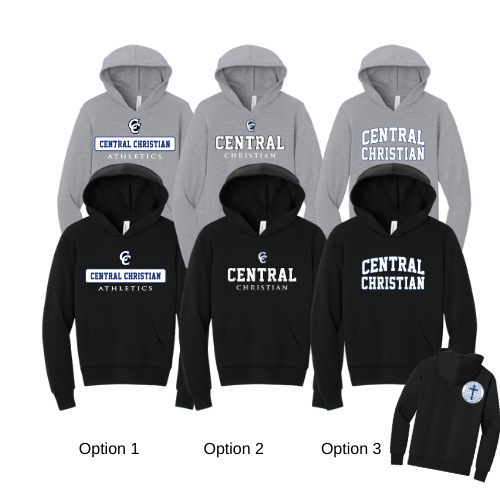 BELLA+CANVAS® Youth Sponge Fleece Pullover Hoodie