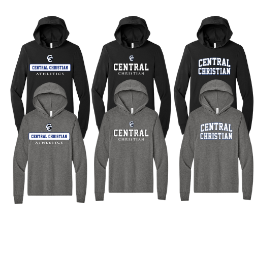 BELLA+CANVAS® Unisex Jersey Long Sleeve Hoodie Adult