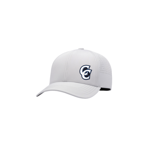 Perforated Hook-And-Loop Adjustable Cap - Embroidered