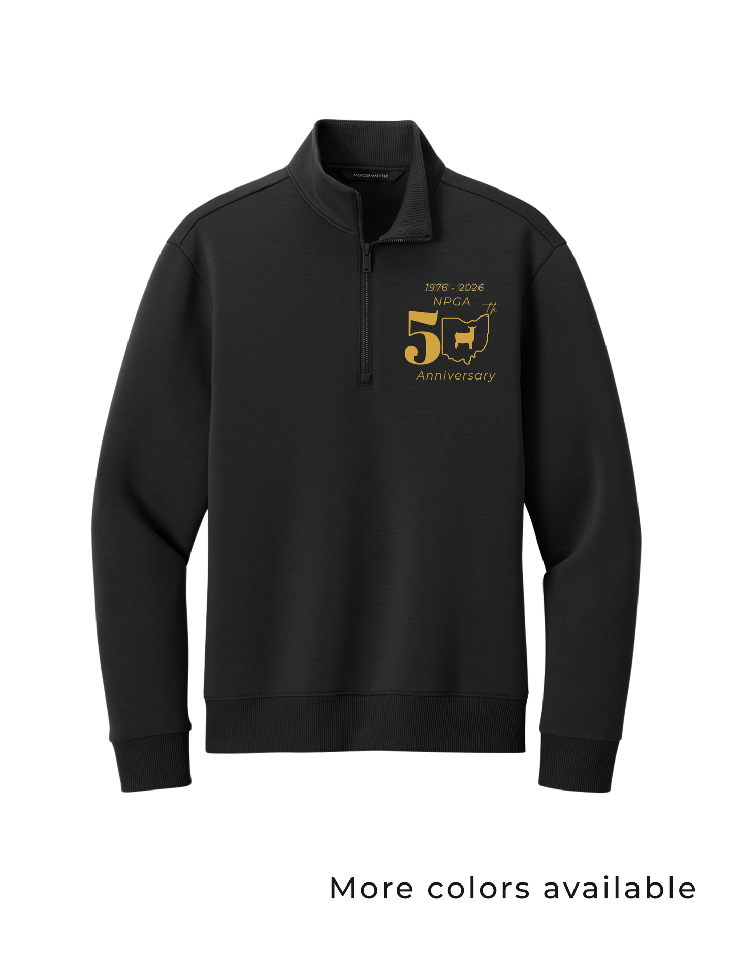 Mercer+Mettle® Soft Spacer 1/4-Zip - Embroidered