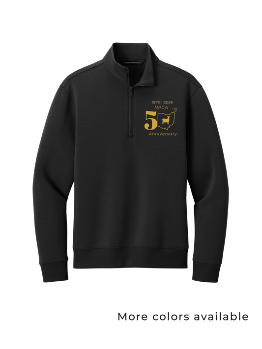 Mercer+Mettle® Soft Spacer 1/4-Zip - Embroidered