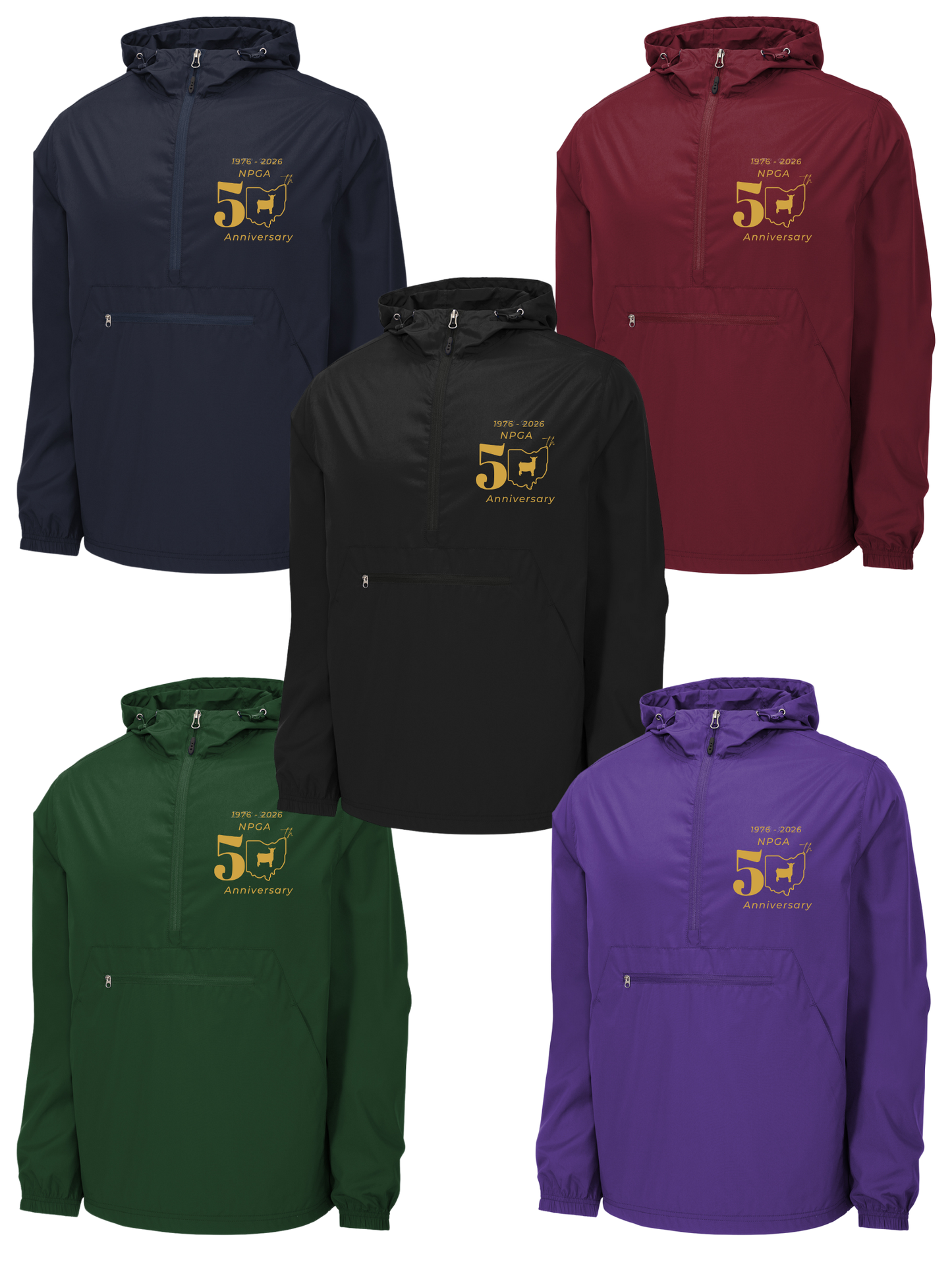 Sport-Tek ® Packable Anorak - Embroidered