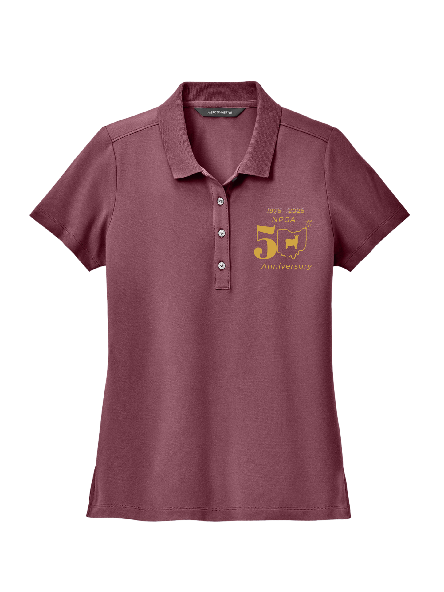 Mercer+Mettle® Women’s Stretch Pique Polo - Embroidered