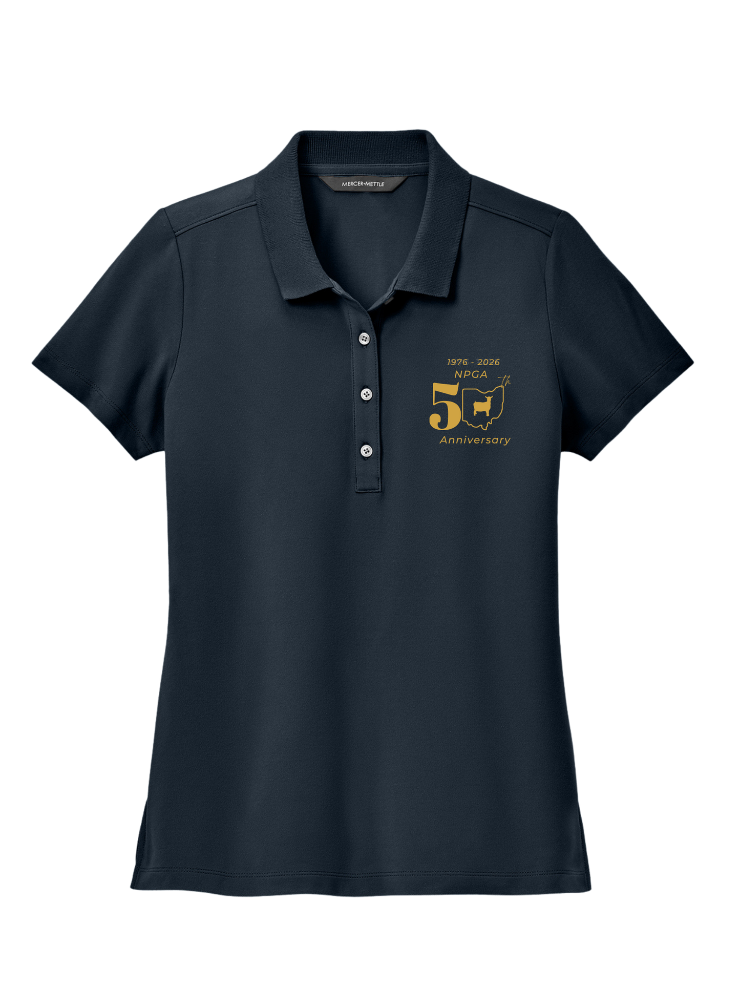 Mercer+Mettle® Women’s Stretch Pique Polo - Embroidered