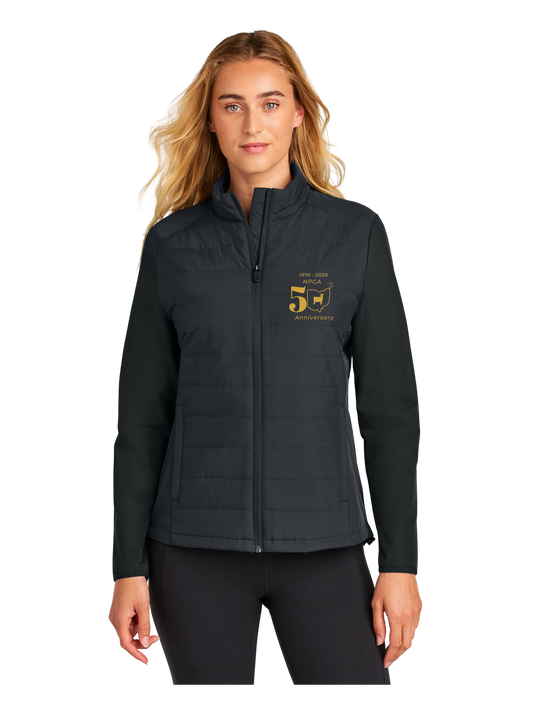 Sport-Tek® Women’s Teknical Hybrid Jacket - Embroidered