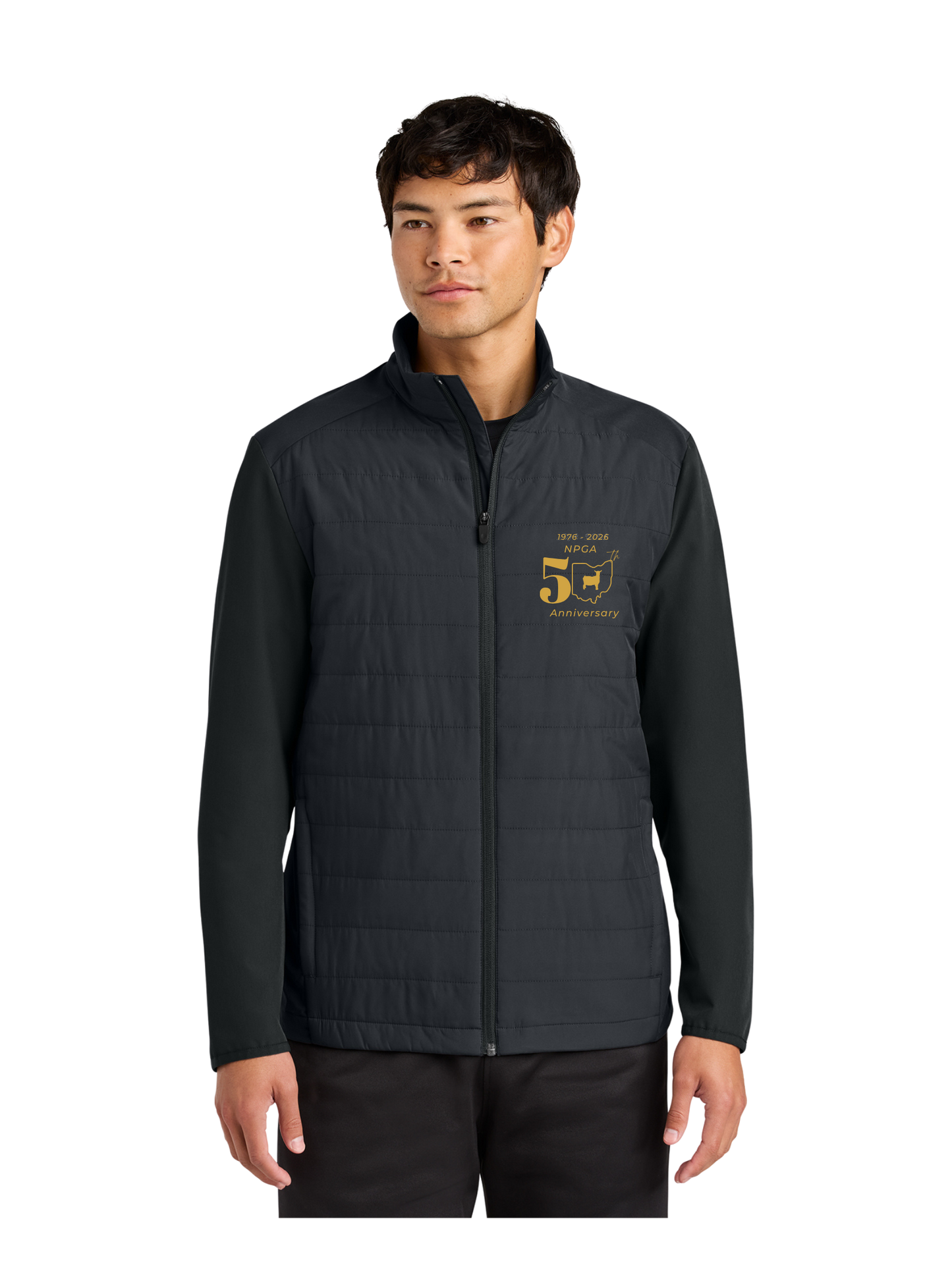 Sport-Tek® Teknical Hybrid Jacket - Embroidered