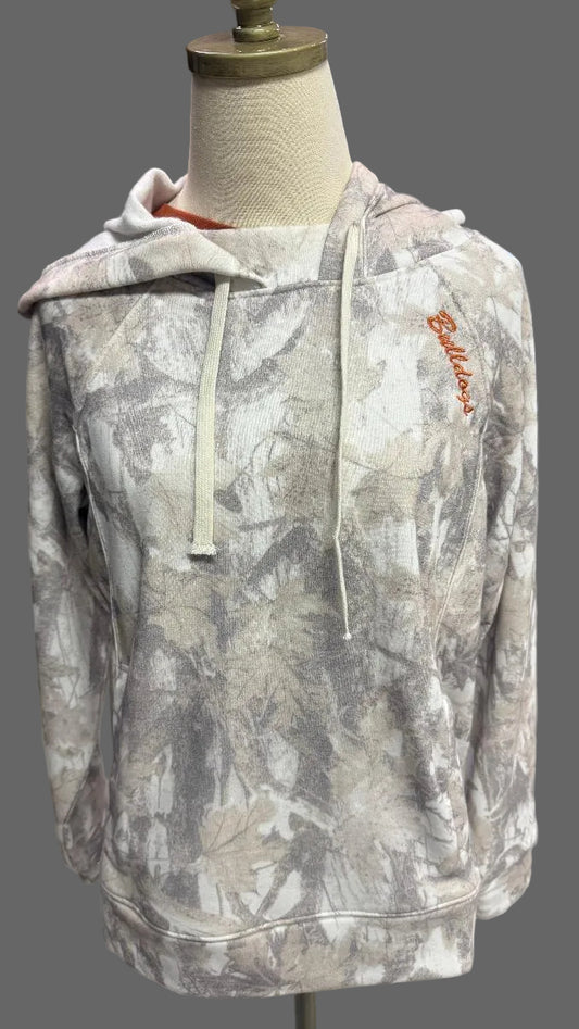 Womens Camo Hoodie Embroidery