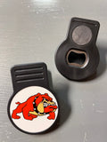 Bulldog Chip Clip/ Magnet and Bottle opener